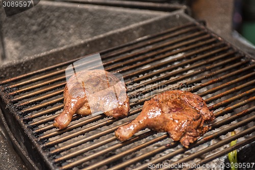 Image of grilled duck legs