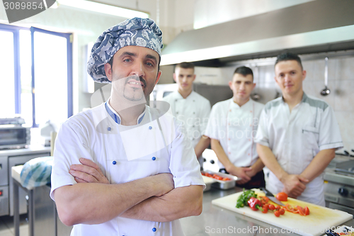 Image of chef preparing food