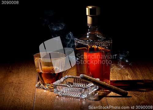 Image of Brandy on table