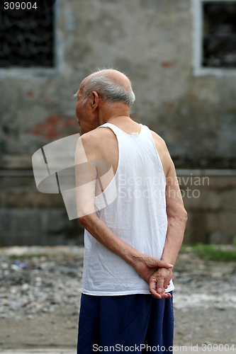 Image of Elderly chinese man