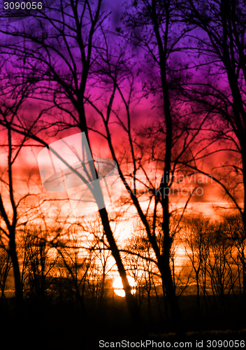 Image of Sunset background