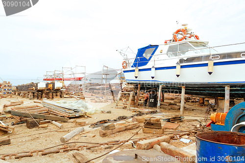 Image of Ship on the coast