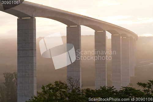 Image of Large highway viaduct ( Hungary)