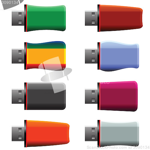 Image of USB memory sticks