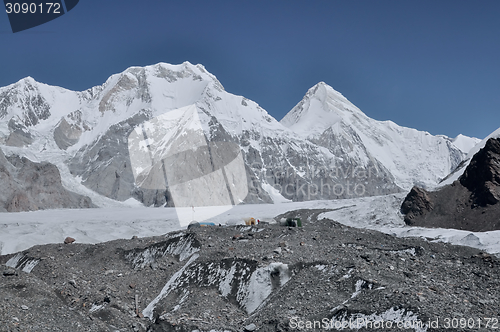 Image of Glacier in Kyrgyzstan