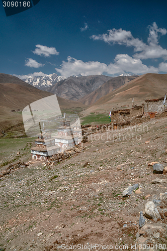 Image of Buddhist shrines