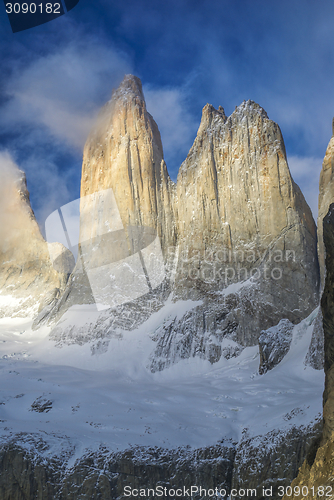 Image of Torres del Paine pinnacles