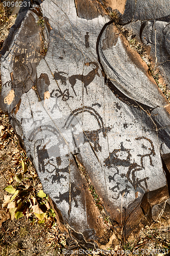 Image of Ancient pictograms
