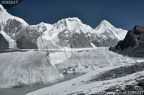 Image of Glacier in Kyrgyzstan