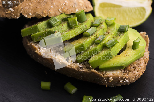 Image of Sandwich with avocado