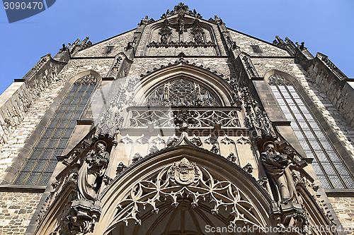 Image of Doorway of St. Peter and Paul Cathedral in Brno