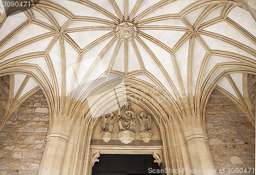 Image of Entrance to St. Peter and Paul Cathedral in Brno