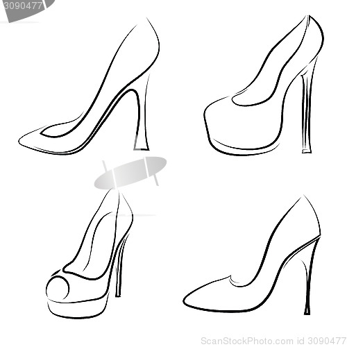 Image of woman shoes