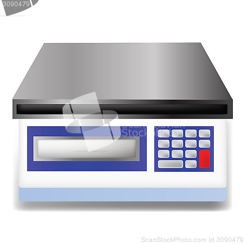 Image of digital weighing scale