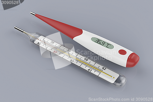 Image of Medical thermometers