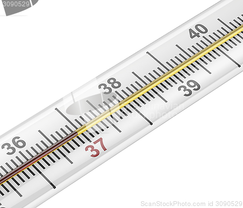 Image of Mercury medical thermometer 