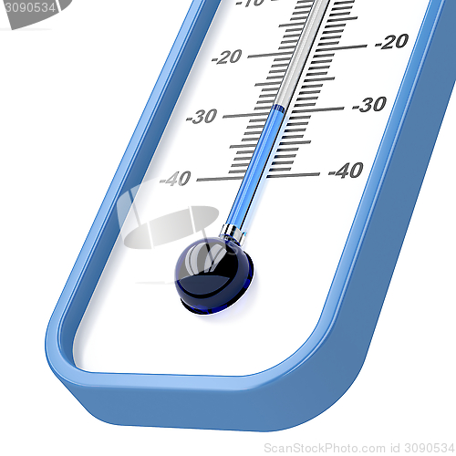 Image of Close-up of mercury thermometer
