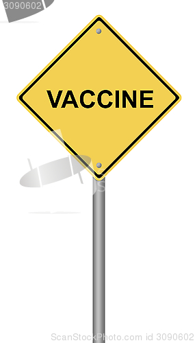 Image of Vaccine Warning Sign