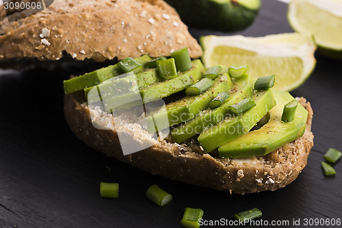 Image of Sandwich with avocado