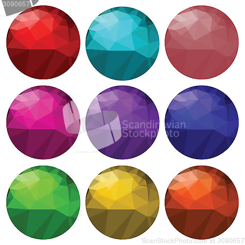 Image of brilliant cut gems