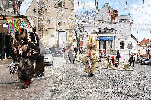 Image of Ptuj kurents carnival mask