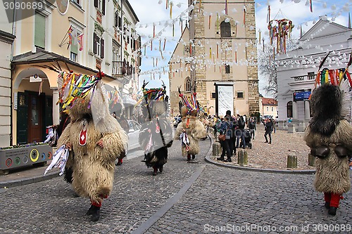 Image of Ptuj kurents carnival mask