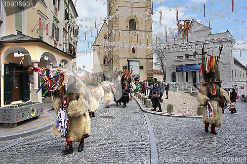 Image of Ptuj kurents carnival mask