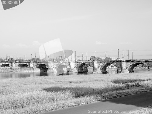 Image of  Elbe river in Dresden 