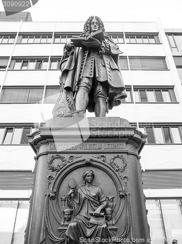 Image of  Leibniz Denkmal Leipzig 