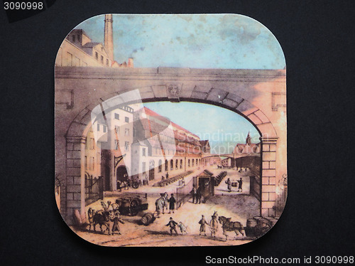 Image of Beermat drink coaster