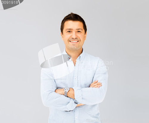 Image of handsome smiling man