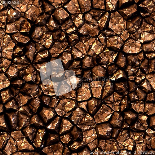 Image of Seamless gold mineral background