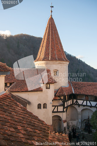 Image of Dracula castle in Romania