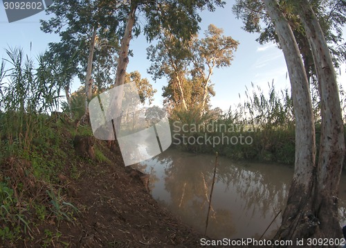 Image of Yarkon river in Israel