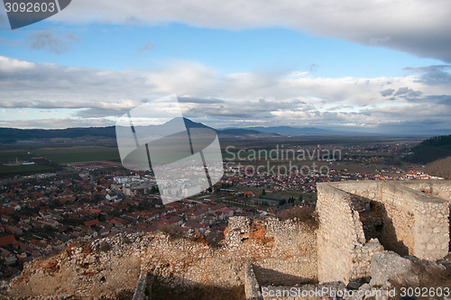 Image of Rasnov Castle in Romania