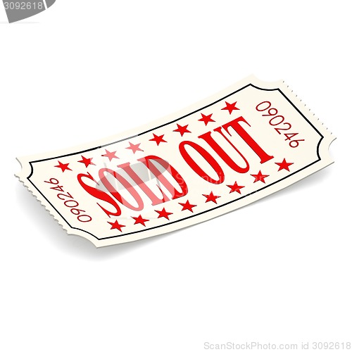 Image of Sold out ticket