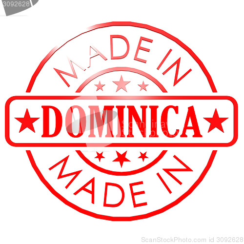 Image of Made in Dominica red seal