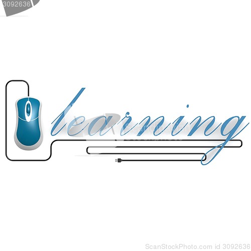 Image of Learning word with mouse