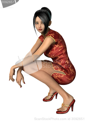 Image of Chinese Young Woman