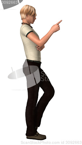 Image of Dancing Teenager Boy