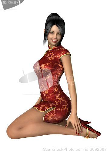 Image of Chinese Young Woman