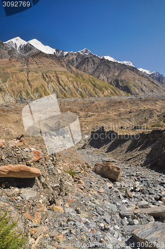 Image of Engilchek glacier