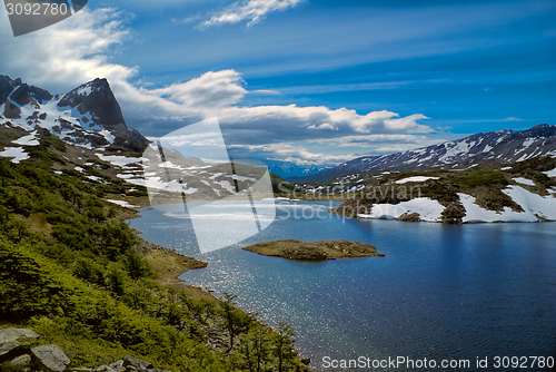 Image of lake on Dientes de Navarino