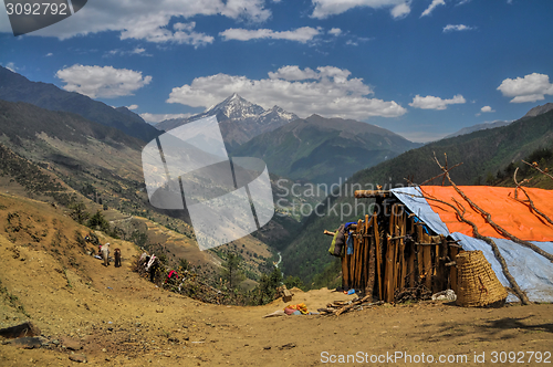 Image of Nepalese hut