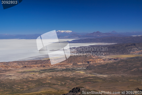 Image of Salar de Uyuni aerial view