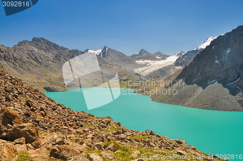 Image of Lake in Kyrgyzstan