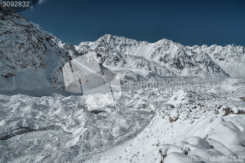 Image of Himalayas near Kanchenjunga