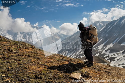 Image of Sherpa in Himalayas