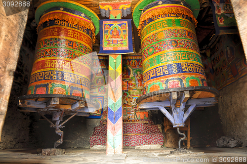 Image of Prayer wheels