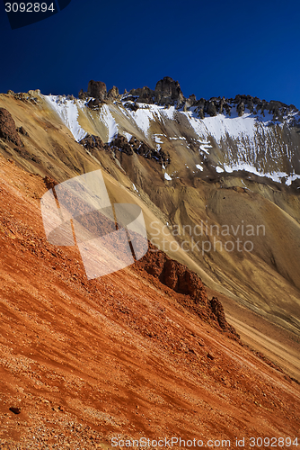 Image of Colored mountain